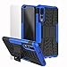 Produktbild Roreikes Huawei P20 Pro Hülle Stoßfest, Roreikes Hyun Muster Weich TPU+PC Dual Layer Hybrid Rugged Armor 2 in 1 Schutzhülle Eingebauter Ständer Handyhülle Silikon Case für Huawei P20 Pro-Blau