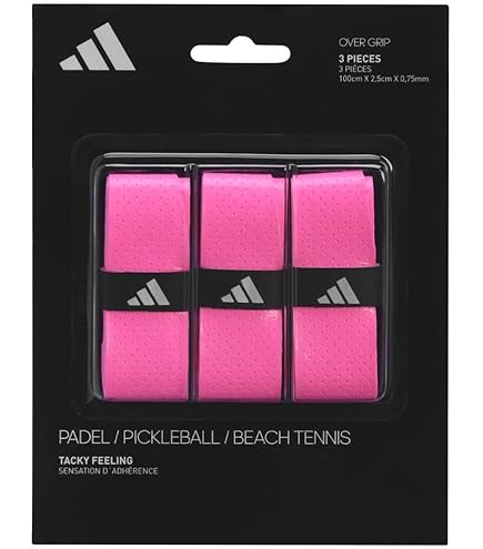 Overgrip Adidas Per Padel - Confezione Da 3, Giallo, Presa Migliorata E Comfort - Foto 4