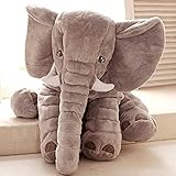 Elefantenkissen 60cm,70cm,40cm,Vlunt Baby Elefantenkissen, 100 % weicher Plüsch, Beste Geschenke für Ihre Baby - 3
