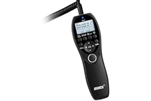 ayex Timer-Fernauslöser AX-3 Kompatibel mit Sony S1 zB Alpha a900 a850 a700 a580 a560 a550 a99 a77 Konica Minolta Dynax 7D Low/High Speed Serienbilder Bulb zeitgesteuertes Auslösen