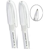 Pensan Beyaz Neon T&uuml;kenmez Kalem Jel 1.0 Mm (2 Adet)