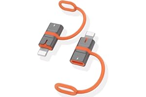 TICENPE Adattatore USB C a Lightning 2 Pezzi, Adattatore Lightning USB C Ricarica Rapida per iPhone 14 Pro Max 13 12 11 X XR XS 8, iPod, Supporta la Ricarica/Sincronia dei Dati, Non per Audio/OTG, Anti-Perso