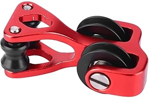 Jiawu Kabelrutsche, Bogenschießen-Kabelrutsche, langlebiges Bogenschießen-Zubehör für Outdoor-Bogenschützen-Liebhaber Compoundbögen für Zuhause(rot)