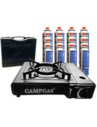 Gaskocher mit Koffer inclusive 16 Gaskartuschen