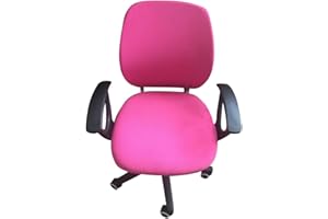 jianyana Office Chair Seat Covers,Stretch Jacquard Low Back Computer Chair Seat Covers Anti-dust Removable Washable Desk Chair Seat Cushion Protectors