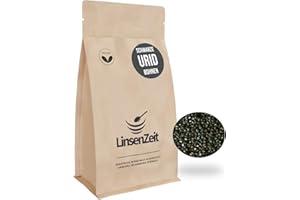 GENERISCH LinsenZeit - Schwarze Urid Bohnen 600g - Einzigartige Proteinquelle – Vegan