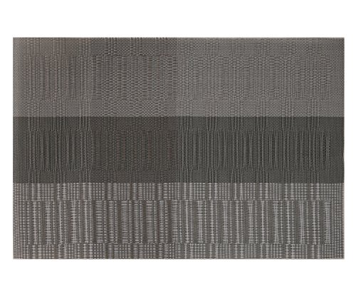 Deconovo Tischsets Waschbar Platzdeckchen Abwaschbar Platzmatten Abwaschbar 30×45 cm Grau 4er set - 7