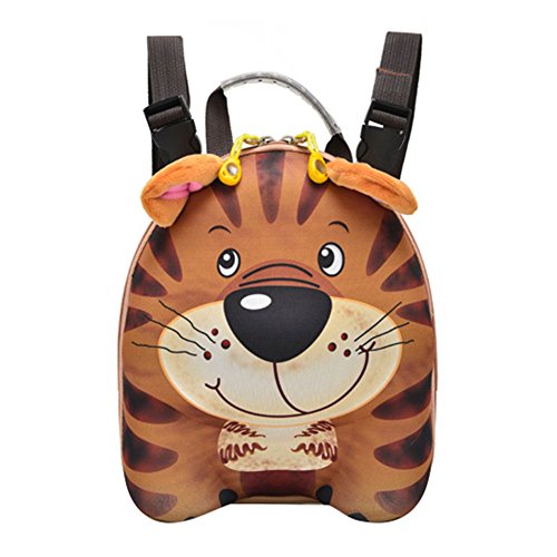 Preisvergleich Produktbild Babyrucksack Kindergartenrucksack 3D Schultasche Karikatur Rucksack Tasche Kleinkind Jungen Mädchen Kindergartentasche Cartoon Backpack Tiger Mxssi