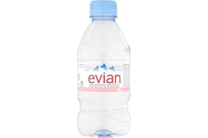 Evian - Acqua minerale piatta, 24 x 330 ml