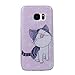 Produktbild Samsung Galaxy S7 Hülle, Chreey Glitzer Handyhülle Niedlich Mode Süß Temperament Muster Weiche TPU Silikonhülle Skin Case Ultra Dünn Kratzfest Hülle Backcover [Nette Katze]
