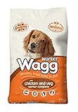 Wagg Complete Worker Dry Mix Dog Food Chicken &amp; Vegetables, 17kg (Target)