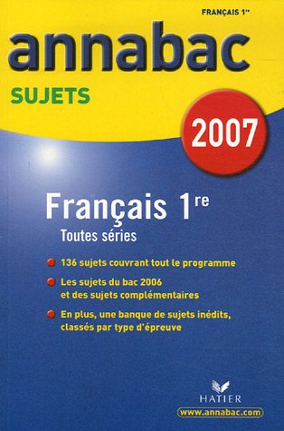 Français 1re, Toutes séries