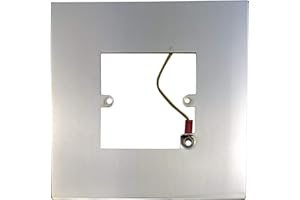 G&H BRASSWARE G&H 809C Polished Chrome Finger Plate Surround 152mm x 152mm for Single Plate