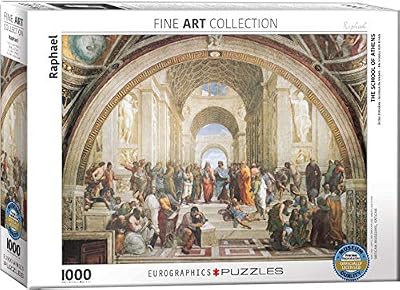 Eurographics Puzzle School of Athènes par Raphael (1000 pièces)