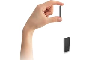 Only 0.19 inches thick,Mini Voice Activated Recorder,Digital Audio Recorder,Small Listening Device,Micro dictaphone,STTWUNAKE