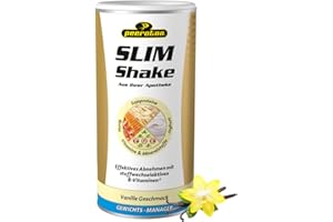 ‎PEEROTON Peeroton SLIM Shake Vanille - Diät Abnehm Shake, vegetarisch und glutenfrei, vollständiger Mahlzeitenersatz, enthält alle wichtigen Proteine, Vitamine und Mineralstoffe für schnelles Abnehmen - 500 g