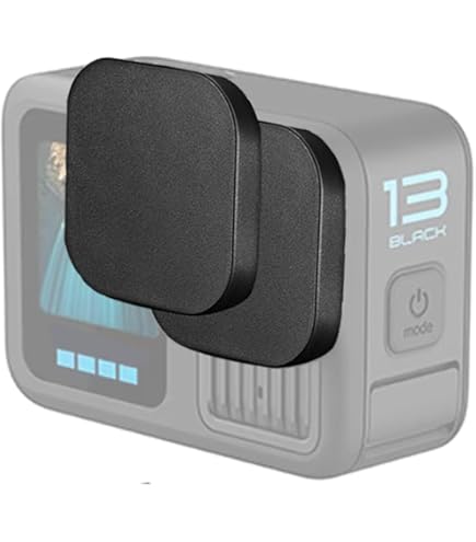 Copriobiettivo In Silicone Per GoPro HERO 13/12/11/10/9 - 2 Pezzi, Protezione Antigraffio