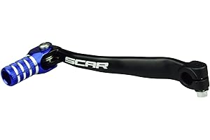 SCAR Sélecteur de vitesse anodisé Compatible avec YAMAHA YZ 65 85 YZ65 YZ85 99-25 - Bleu