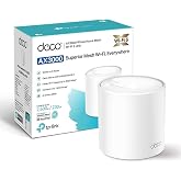 TP-Link Deco X50 (1-Pack)- WiFi 6 AI Mesh System, AX3000 Dual Band 2.4 GHz | Whole House Coverage up to 232 m&sup2;. Unified Netwo