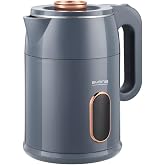 Evona Kettle Gri Su Isıtıcısı 1.8 litre Kapasite & Paslanmaz &Ccedil;elik & LED G&ouml;sterge Işıklı Caldera