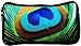 Snoogg peacock feather closeupPoly Canvas Student Pen Pencil Case Coin Purse Utility Pouch Cosmetic Makeup Bag RS.245.00