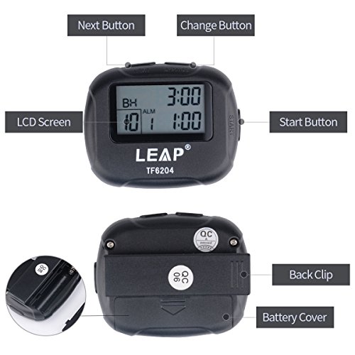 Ckeyin ®Elektronische Intervall Timer Fitness Timer Stopuhr for Sport Yoga - 2