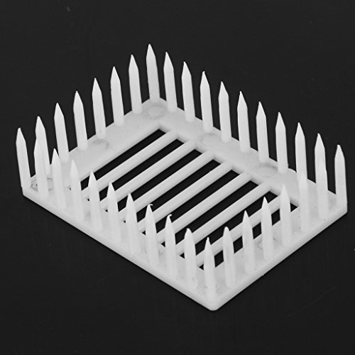 MagiDeal 6pcs Kunststoff Nadel Cage Stil Bienen Königin Käfige Fänger Bienenzucht Tool Weiß - 4