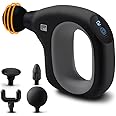 Flexnest Mega Grip Deep Tissue Massage Gun | Percussion Muscle Massager for Full Body Pain Relief of Neck, Shoulder, Back, Foot for Men & Women (Black)