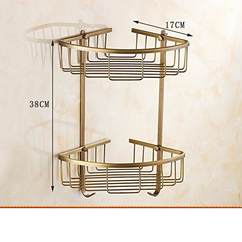 Preisvergleich Produktbild JIUCHANPIN Antik handtuchhalter Handtuchregal Bronze,Retro rack-E