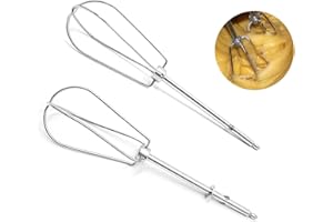 Gfamous 2 battitori originali Turbosen, battitore destro + battitore sinistro frusta destra per frullatore a mano Set di fruste manuali per frullatore a mano