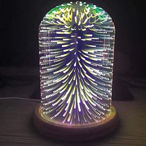 Preisvergleich Produktbild LED Nachtlicht,Sternenhimmel Projektor Lampe Projektor LampeKreative geführte Lichtschlafzimmeratmosphäre der magischen Lichter 3D beleuchtet Dekoration, Feuerwerke