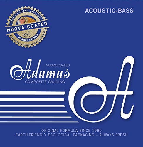 Adamas Saiten für Akustikbass Nuova Coated beschichtet Satz 4-string Med-Light 5300NU-ML