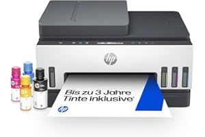 HP Smart Tank 7305 3-in-1 Multifunktionsdrucker (WLAN; Duplex; ADF) – 3 Jahre Tinte inklusive, 3 Jahre Garantie, großer Tintentank, hohe Reichweite, Drucken in hoher Qualität