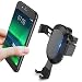 Produktbild Handyhalter für Auto, AZALLY Auto-Handyhalterung Air Vent, One Touch und Auto-Clamping für iPhone X 8/8 s 7 Plus 6 s Plus 6 s Samsung Galaxy S8 Rand S7 S6 Hinweis 8 5 und mehr Smartphone schwarz