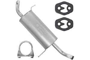 ‎FERROZ Endschalldämpfer Auspuff Endtopf für Ford Fiesta 6 VI MK6 1.25 1.4