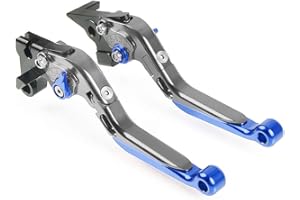 ZHUOWU CNC Bremshebel Kupplungshebel Klappbar Ausziehbar Für Tenere 700 FJ-09 MT-09 Tracer FZ-09 MT-10 FZ1 FZ6 FAZER FZ6R FZ8 MT07 FZ07 XJ6N XJ6 Diversion XSR700 XSR900 XV950 Racer