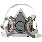 3 M 6200PT cihaz Respiratoire yarım maske, tekrar kullanılabilir, beyaz