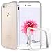 Produktbild GrandEver iPhone 6/6S Hülle Aluminium Rahmen mit Silikon Bumper + Hart PC Zurück Kombination Transparent Schutzhülle Kratzfeste Handy Hülle für Apple iPhone 6 6S(4.7 Zoll) Handytasche -Silber