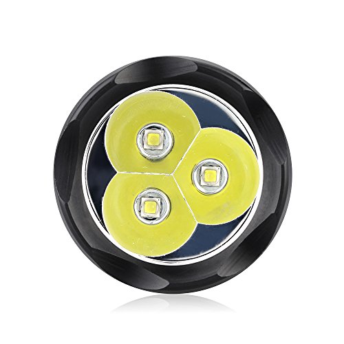 Lixada LED Taschenlampe 4800LM 8-Modus T6 Tauchen Unterwasser Outdoor Wasserdicht 60m Fackel Licht Lampe - 8