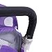 Lalang Baby Stroller Bumper Cover Bar Leather Cover (black)