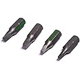 Barnwell 4 x Square Screwdriver Bits Robertson Type Sizes 0,1,2,3 American RV Type