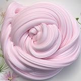 (50g, CANDYFLOSS) FLUFFY SLIME FAT STRETCHY BUTTER FLOAM NON TOXIC SAFE AND WASHABLE PUTTY STRESS RELIEF SENSORY TOY ADHT ASMR NO BORAX DELICIOUS BUBBLEGUM FRAGRANCE!