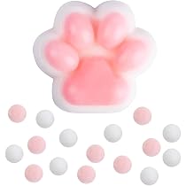 9 Pièces Jouets Squishy Pattes De Chat Fufu - Anti Stress Kawaii Pour Enfants Et Adultes