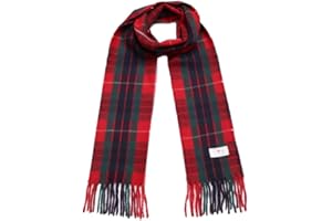TG Thistle Gem Traditional Tartan Clan Scarves – Multicolor, super-soft Scottish Clan Tartan Scarf - Perfect for both Men and Women