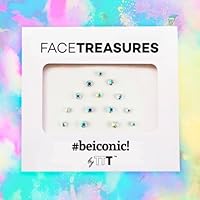 Holographic effect facetreasures set - Face gems stick - Bindi dots