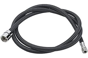 ENJOYGOEU Ersatzschlauch für Küchenarmatur Spültischarmatur mit herausziehbarer Brause, Brauseschlauch Ausziehbar graues Nylon gewebt