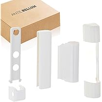 2 Copritacco Cerniera Porta/Finestra - Plastica Bianca, Ø16mm, Per Protezione E Estetica - Foto 10