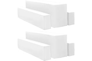 HASJOIN 2 Packungen Biertischhussen 3er-Set, Biertisch- und Bierbankhussen, weiße Bierzeltgarnitur 220 x 50 x 75 cm, 50 cm Tischbreite, für Gartenbankette im Freien (Weiß)