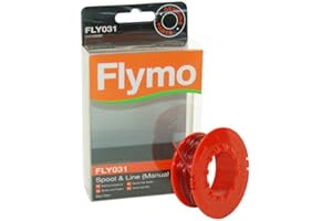 Flymo Genuine Part Number 5131060906 Single Strimmer Spool and Line. FLY031 FlymoMiniTrim Manual (2003+) and McCulloch MT21