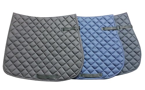 EQUESTRIAN-HORSE-RIDING-FULL-SOFT-SADDLE-CLOTH-NUMNAH-PAD-VARIOUS-COLOURS-SIZES
